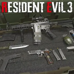 RE3 Remake Weapon Props Pack