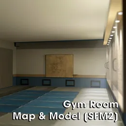 [SFM2] "SF Dojo" Gym (Model & Map)