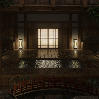 Thumbnail image for Dead or Alive XVV - Hot Springs Bath