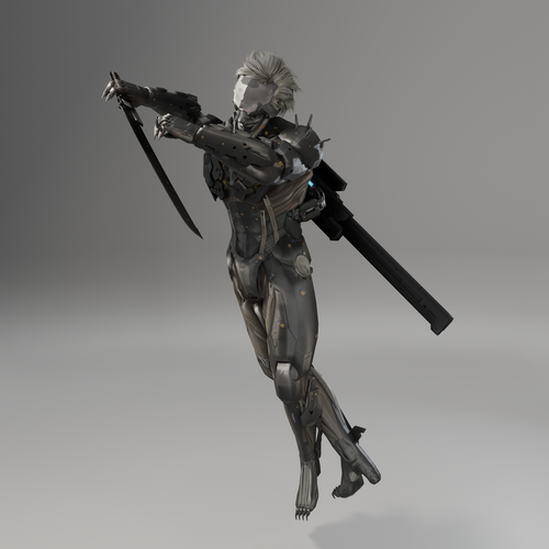 Open3DLab • Metal-Gear Rising: Raiden Full Cyborg