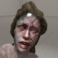 Resident Evil - Deborah Harper mutated.