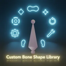 Custom Bone Shape Library