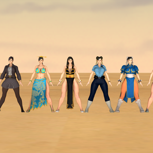 SFMLab • SFV Chun Li Multiple Outfits