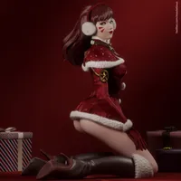 D.Va - Sexy Santa