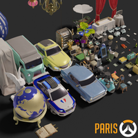 Overwatch Props Pack - Paris (v1.2)