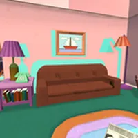 simpsons couch room