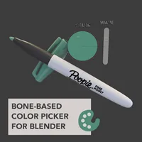NSFW Bone-Based Color Picker for Blender 2.8