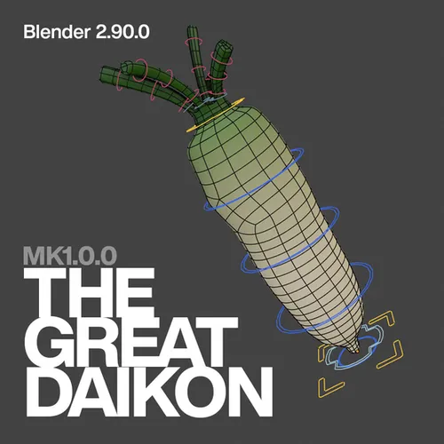 Thumbnail image for The Great Daikon [MK 1.0.0] (Blender 2.90.0)