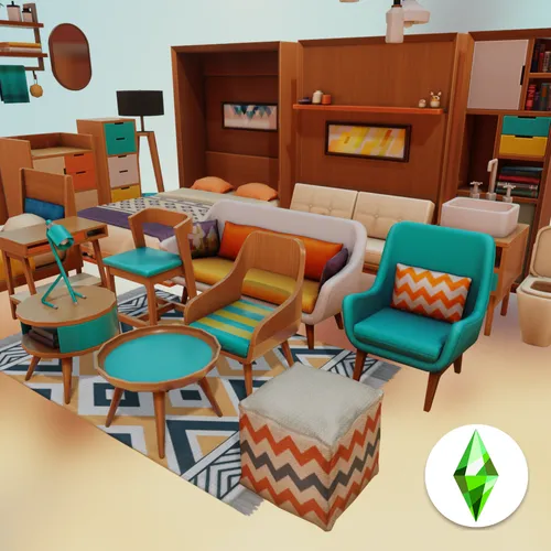 Thumbnail image for Sims4 - Tiny Living Pack