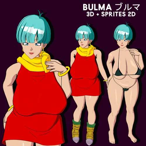 Thumbnail image for Bulma milf ブルマ 3d