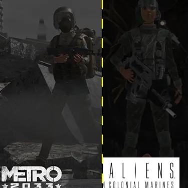 Metro 2033/ Alien: Colonial Marines OC "Venet Mugly"