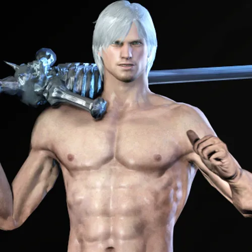 Thumbnail image for Dante Nude Model (Devil May Cry 4)