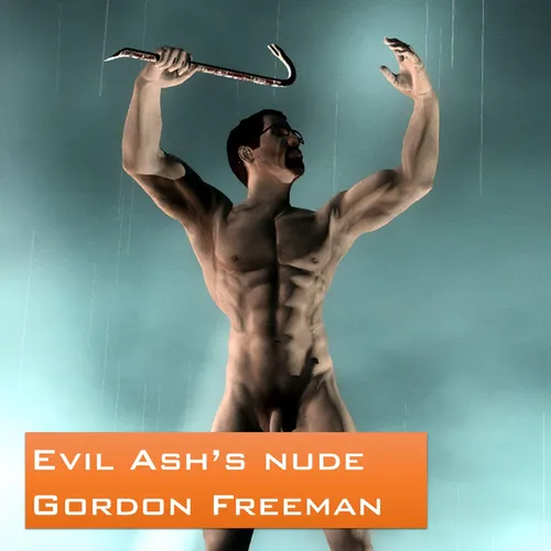 Thumbnail image for Evil Ash's nude Gordon Freeman