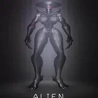 Alien Female Model