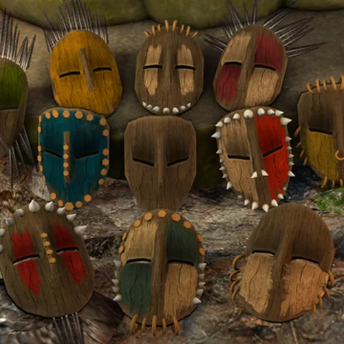 Thumbnail image for Customizable Tribal/Cult Mask