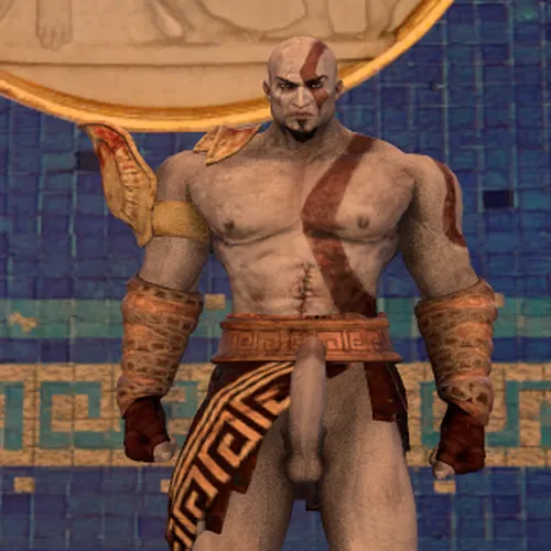 Thumbnail image for Nude Kratos (God of war 3)