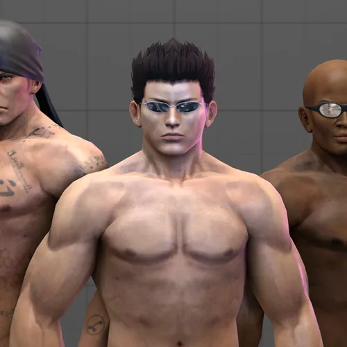 Thumbnail image for DOA Nude Male pack