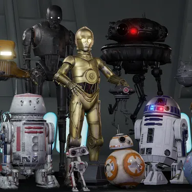 Star Wars Droid Models