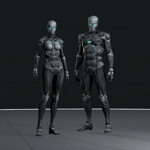 Thumbnail image for Ghost in the Shell FA - Cyborg models