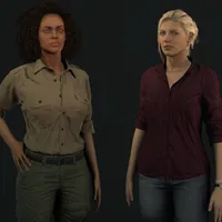 Uncharted 4: Elena Fisher and Nadine Ross