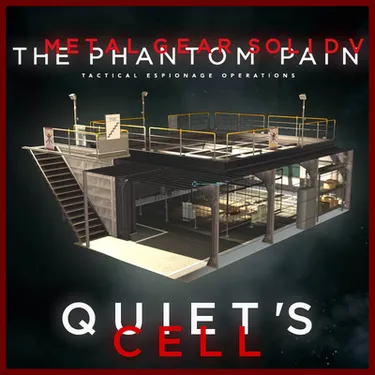 MGSV - Quiet's Cell