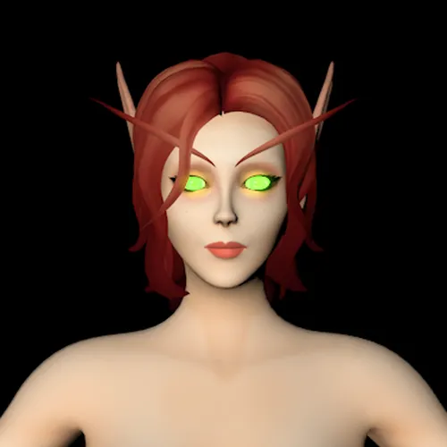 Thumbnail image for [C4D][Warcraft] Blood Elf Female