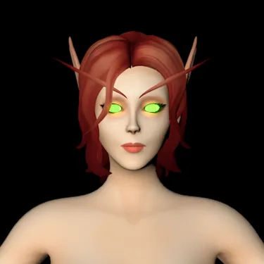 [C4D][Warcraft] Blood Elf Female