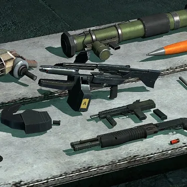Juniez Half-Life 2 Weapon Props