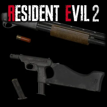 RE2 Remake Weapons & Items Props Pack
