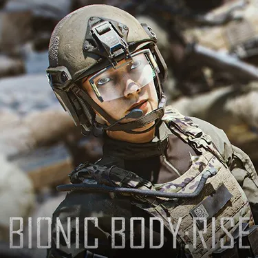 Bionic body:Rise - 2040 US Female Soldier