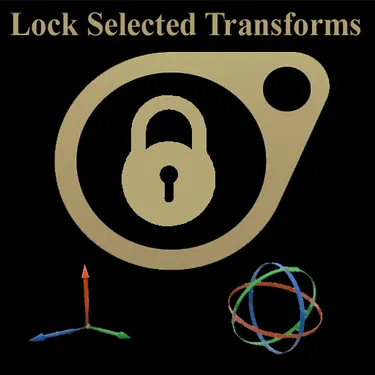 Lock selected transforms script
