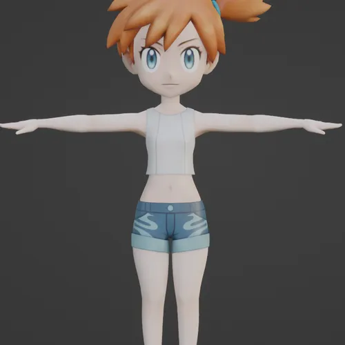 Thumbnail image for Misty (pokemon lets go) Rigged