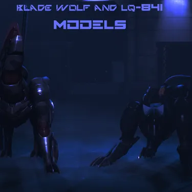 BLADE WOLF & LQ-84i Models - Metal Gear Rising: REVENGEANCE