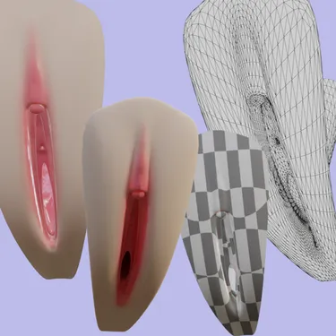 Simple vagina model [Eevee / Cycles]