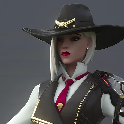 Thumbnail image for [Overwatch] Ashe Classic for Cinema 4D r20 [ Redshift 2.6.51 ]