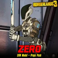 Borderlands 3: Zer0 (Model + Prop Pack)