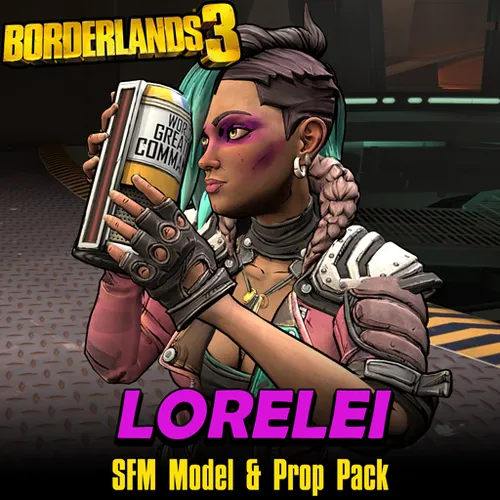 Thumbnail image for Borderlands 3: Lorelei (Model + Prop Pack) UPDATED 10/7/2020
