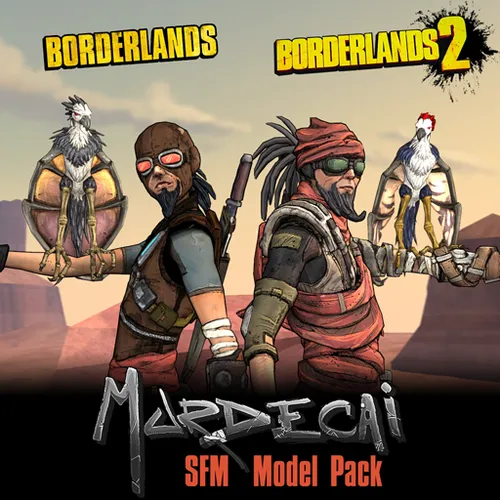 Thumbnail image for Borderlands: Mordecai (Models + Prop Pack)