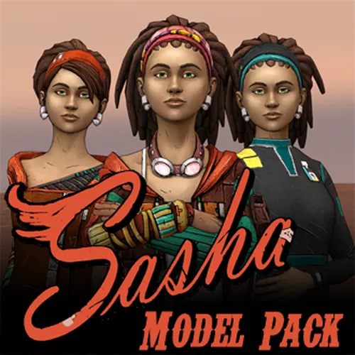 Thumbnail image for Tales from the Borderlands - Sasha Model Pack