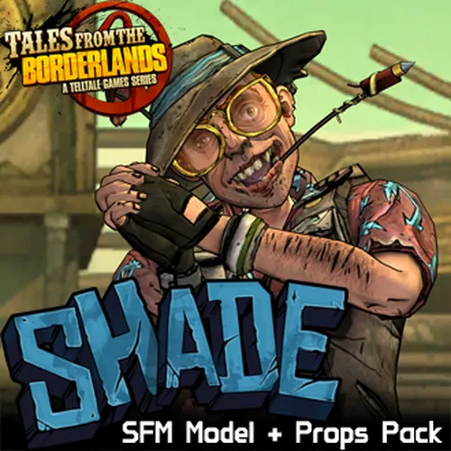 Thumbnail image for Tales from the Borderlands: Shade (Model + Props Pack)