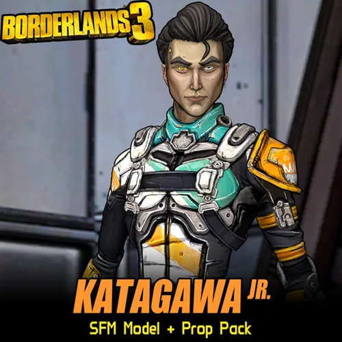 Thumbnail image for Borderlands 3: Katagawa Jr. (Model + Prop Pack)