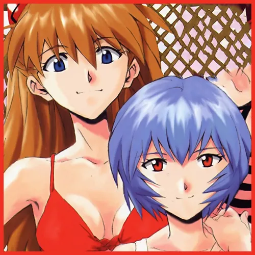Thumbnail image for [NSFW] Rei and Asuka Bikini