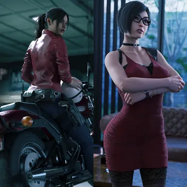RE2 | Claire Redfield and Ada Wong
