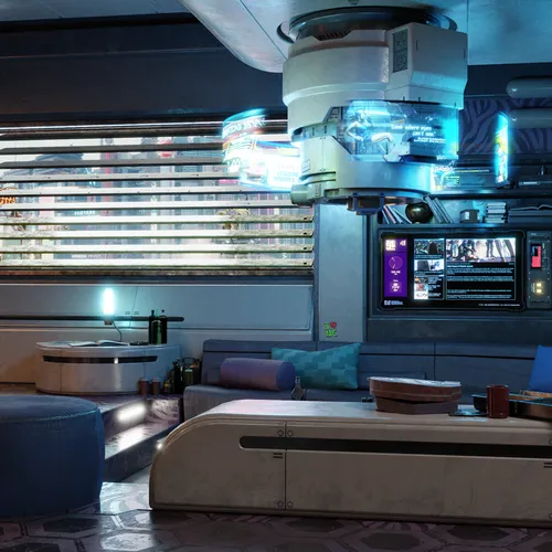 Thumbnail image for Cyberpunk 2077 - V’s Apartment (Cycles Only)