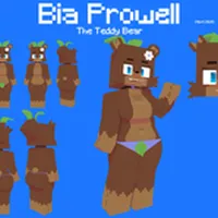 Bia Prowell, Minecraft.