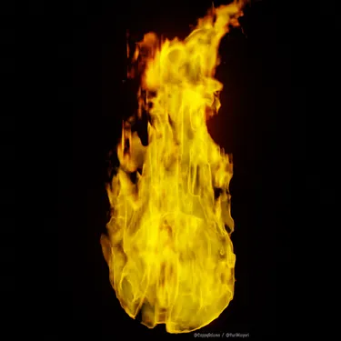 Realistic fireball (CYCLES ONLY)