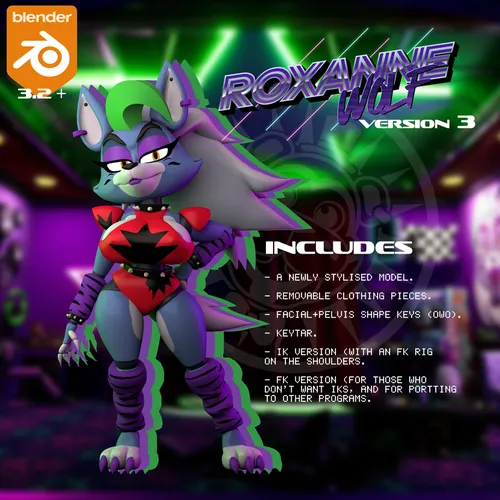 Thumbnail image for Roxanne wolf v3 - Fnaf: Security Breach
