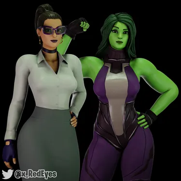 Jennifer Walters / She-Hulk | Fortnite Style