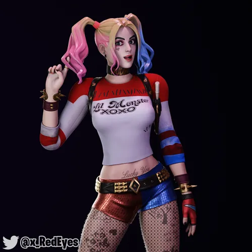 Thumbnail image for Harley Quinn | Fortnite Style