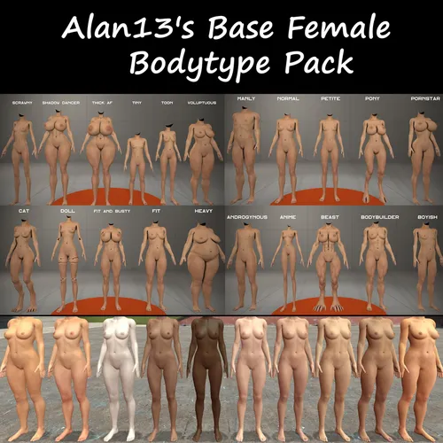 Thumbnail image for Alan13's Base Female Bodytype Pack [SFM]